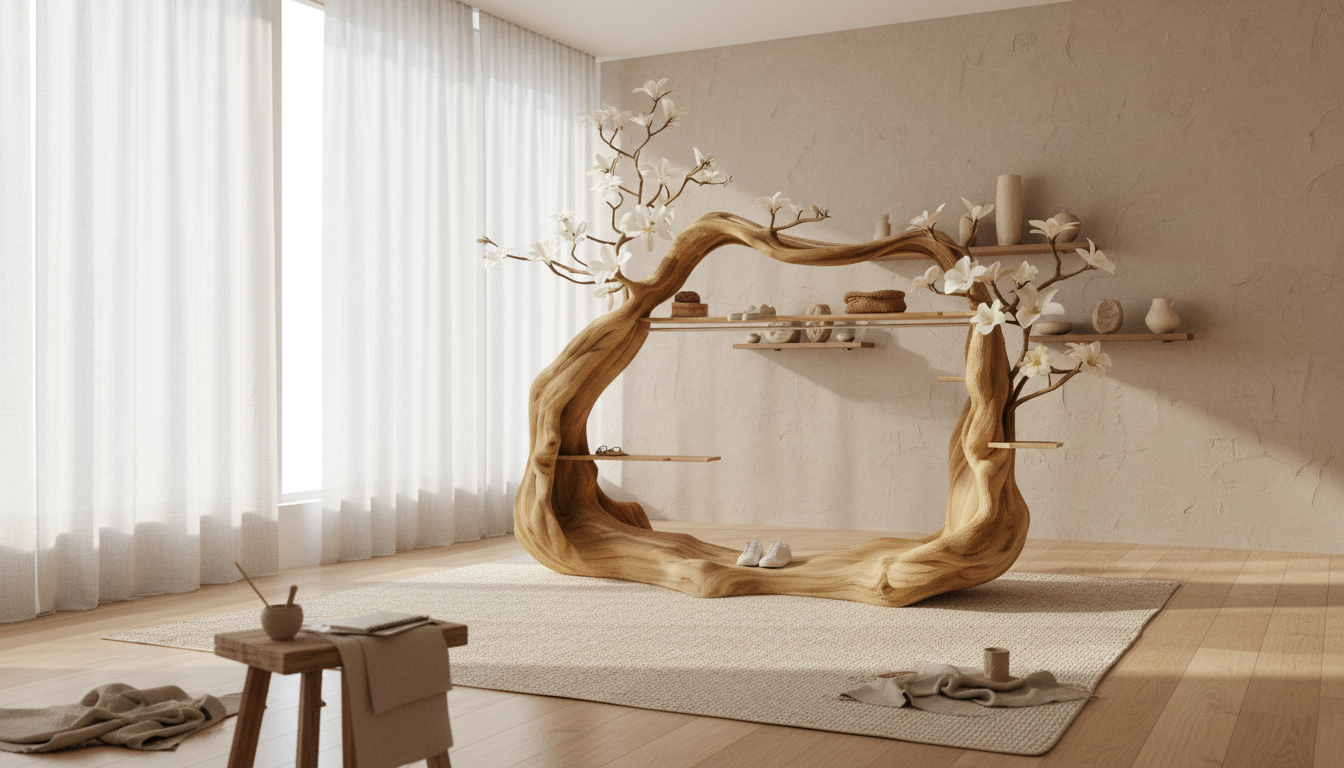 Blossom Arch Tree Wardrobe / Display Shelf