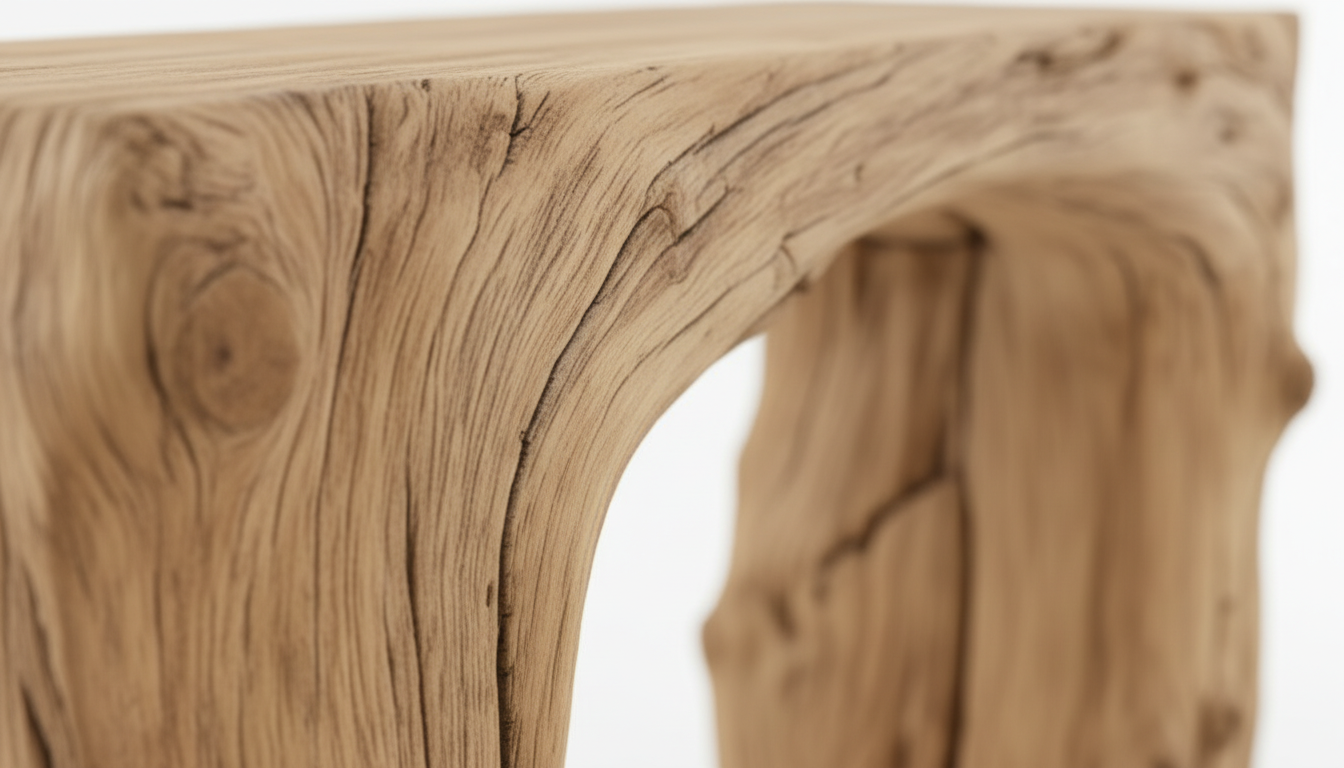 Hearthline Solid Wood Console Table – A Ritual of Calm and Form