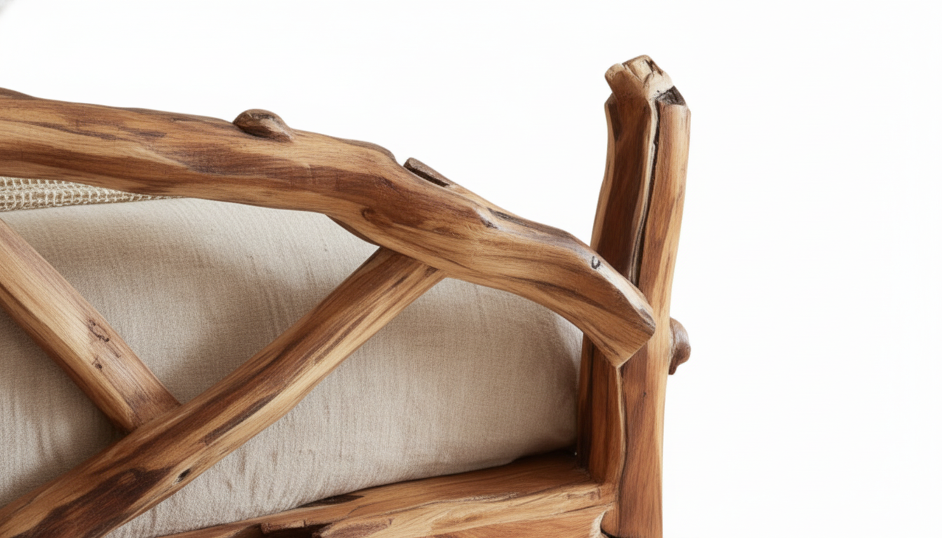 Woodland Embrace Bed – Handcrafted from Living Forms