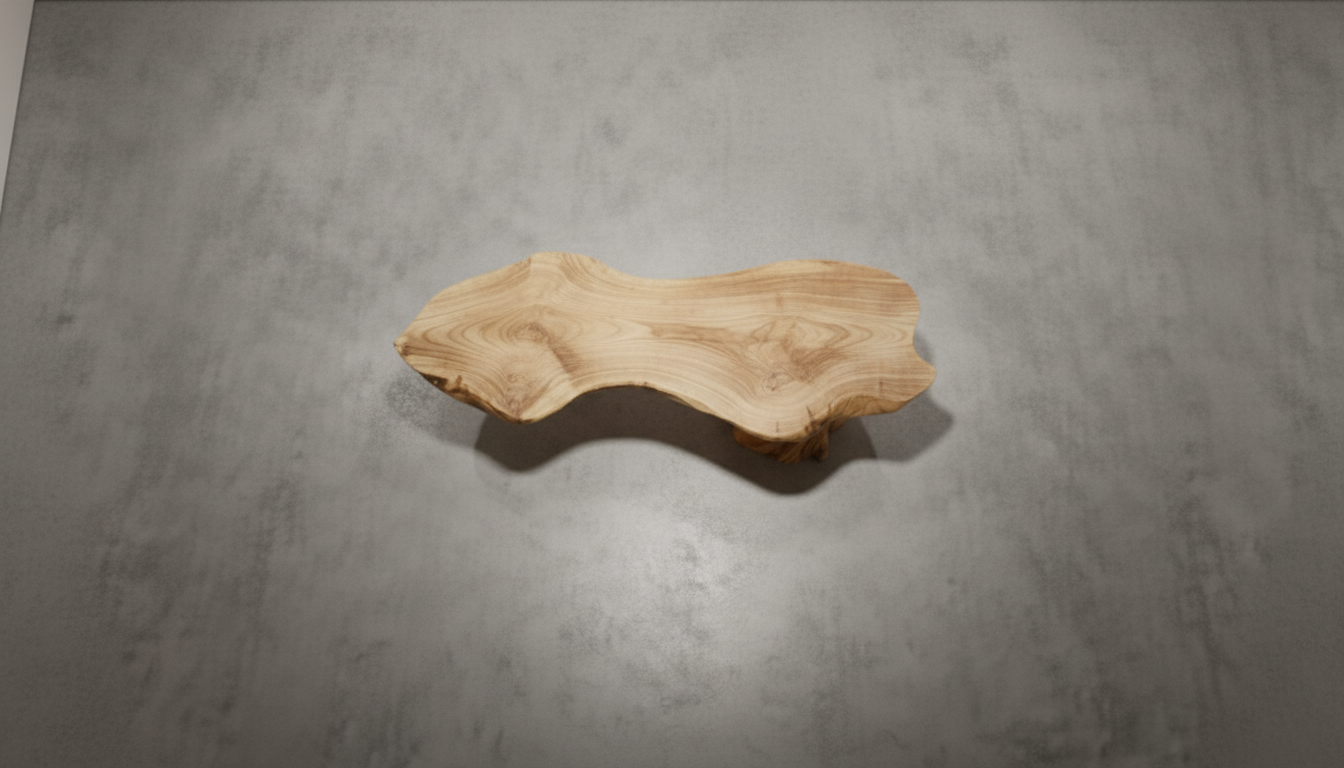 Driftcore Solid Wood Office Desk — Where Work Meets Stillness