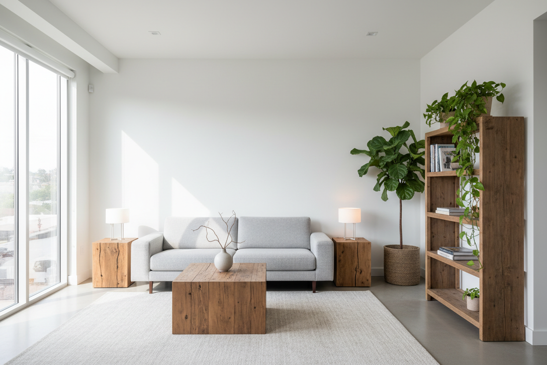 Rustic Meets Modern: How to Blend Wooden Furniture with Contemporary Decor