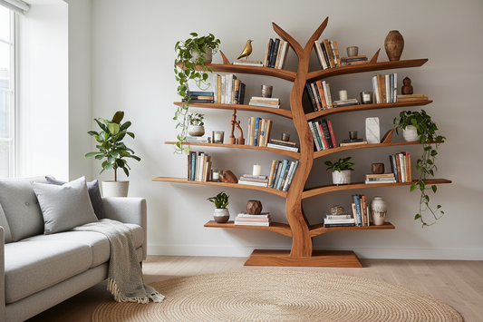 5 Ways to Style Your Emberwood Tree Bookshelf