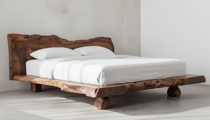 Terra Slab Bed – Grounded by Nature