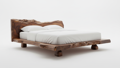 Terra Slab Bed – Grounded by Nature