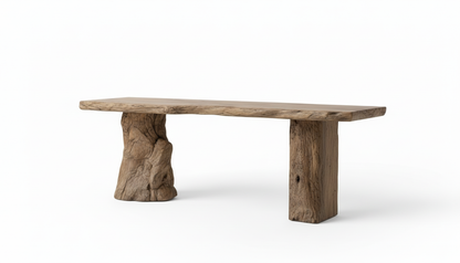 Rootline Live-Edge Console Table – Where Nature Stands Still