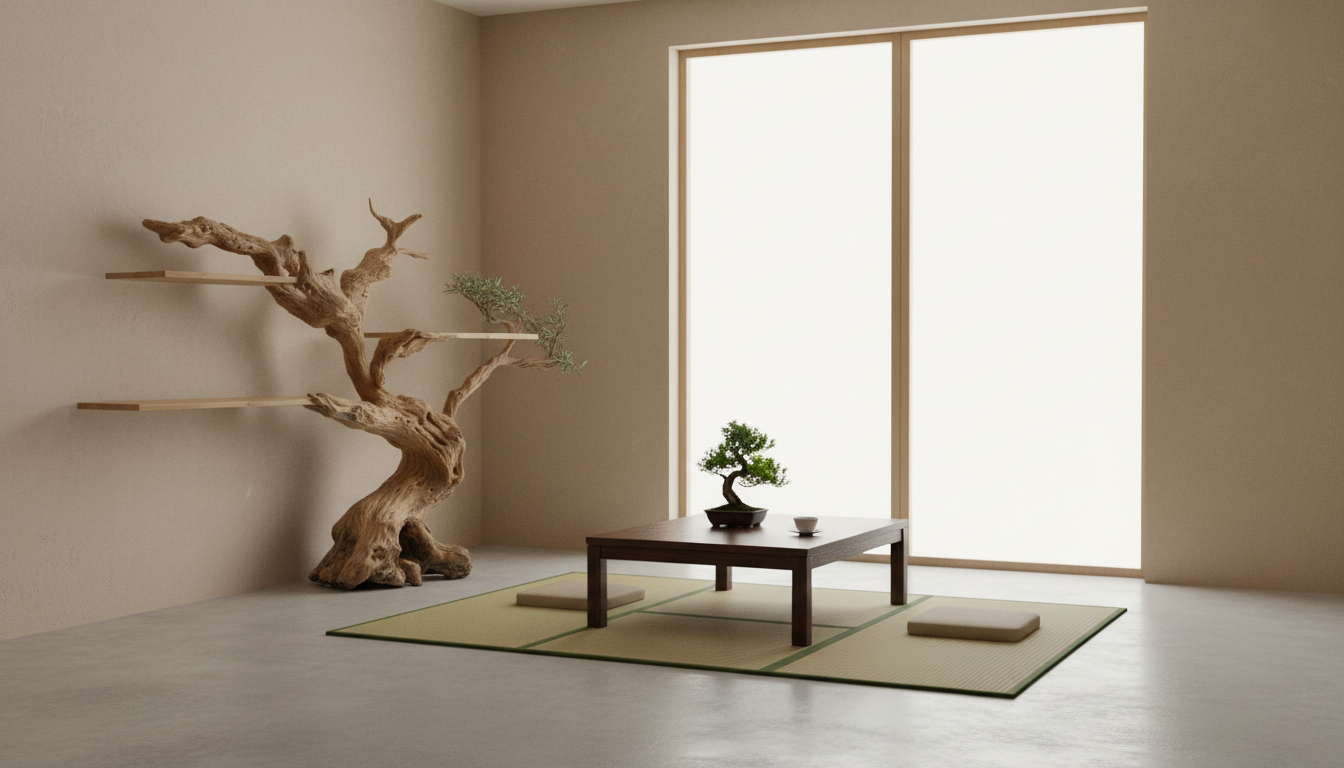 Arborline Solid Wood Wall Bookshelf — A Living Form on the Wall