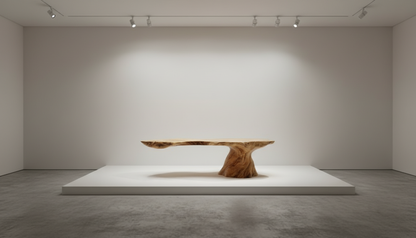 Driftcore Solid Wood Office Desk — Where Work Meets Stillness