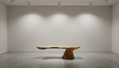 Driftcore Solid Wood Office Desk — Where Work Meets Stillness