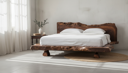 Terra Slab Bed – Grounded by Nature