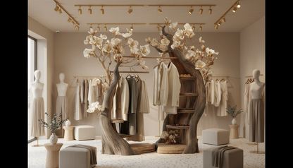 Bloomroot Sculptural Wood Wardrobe — Where Storage Becomes Poetry