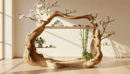 Blossom Arch Tree Wardrobe / Display Shelf