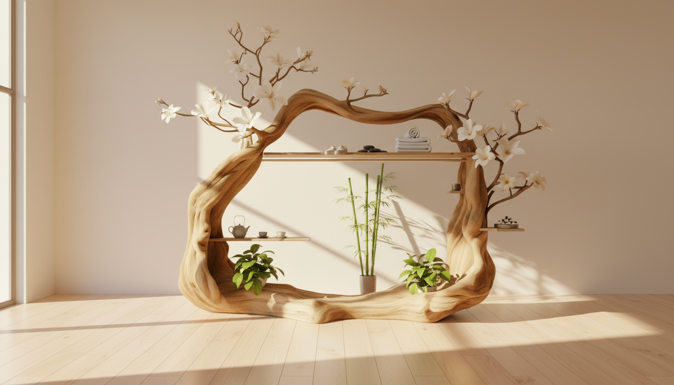 Blossom Arch Tree Wardrobe / Display Shelf