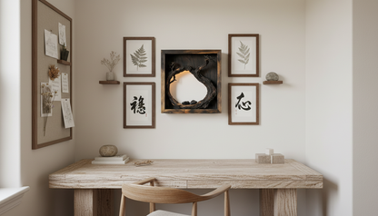 Ancestral Tree Portal – Sculptural Wooden Wall Art