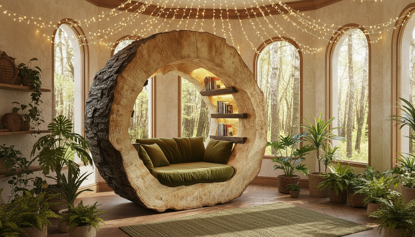 Ringhaven Solid Wood Reading Nook — A Sanctuary Carved From Time