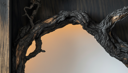 Ancestral Tree Portal – Sculptural Wooden Wall Art