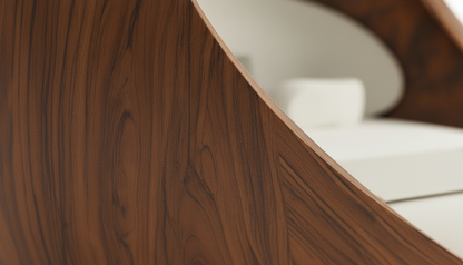 Lunara Cocoon Bed – A Private World Within Wood