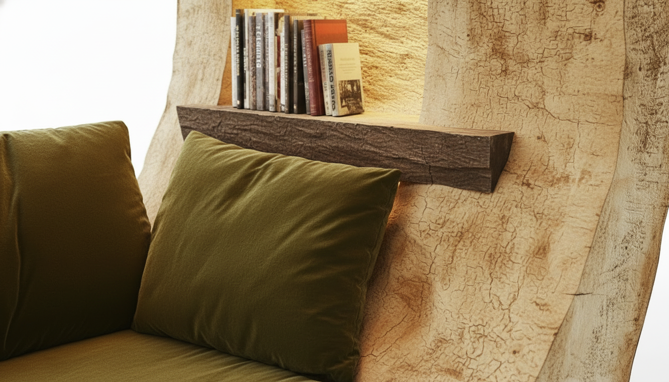 Ringhaven Solid Wood Reading Nook — A Sanctuary Carved From Time