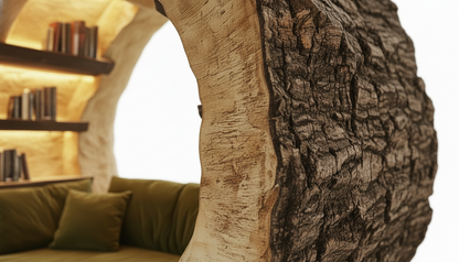 Ringhaven Solid Wood Reading Nook — A Sanctuary Carved From Time