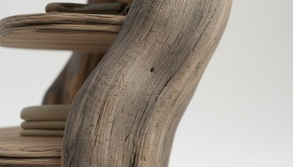 Bloomroot Sculptural Wood Wardrobe — Where Storage Becomes Poetry