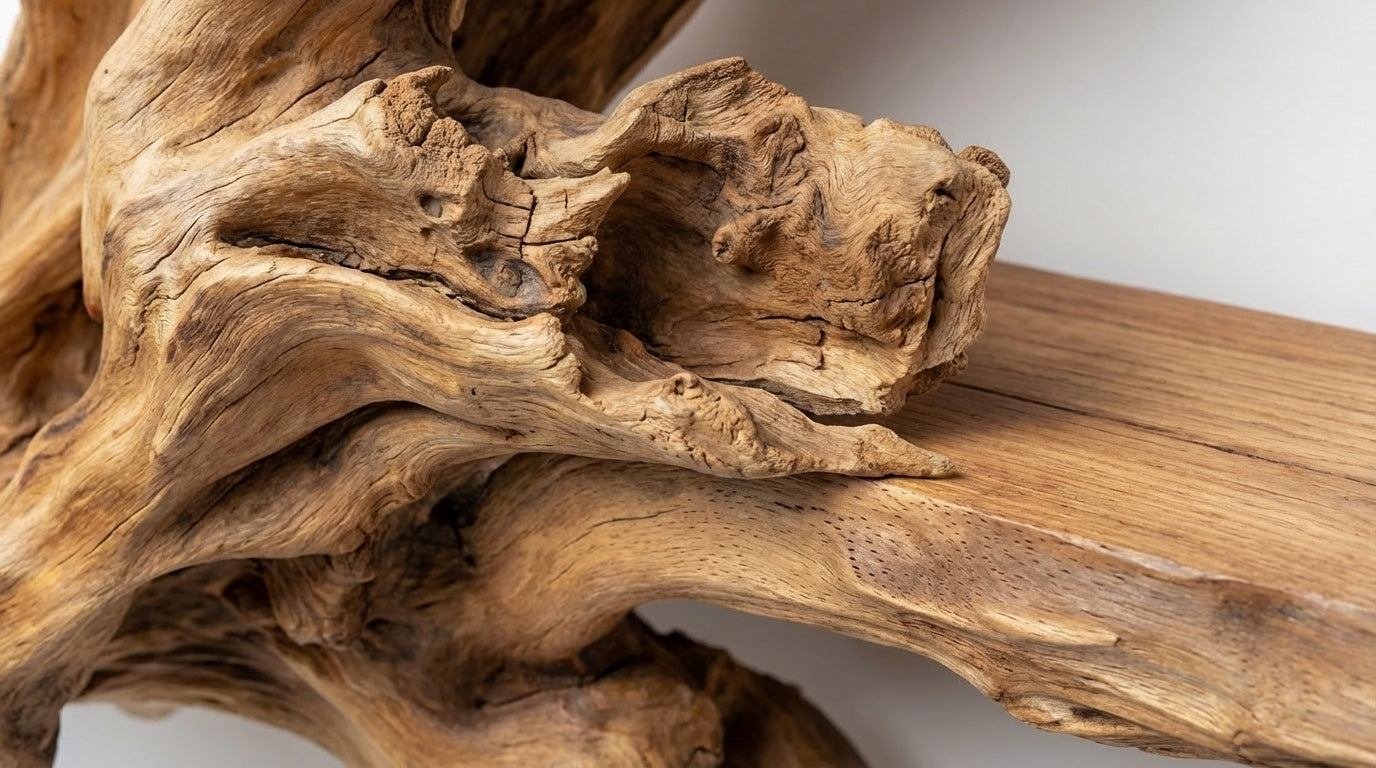 Branchflow Sculptural Wall Shelf — Nature Suspended in Stillness
