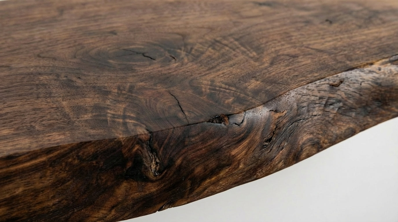 Stillform Live-Edge Floating Shelf — Quiet Weight, Honest Wood