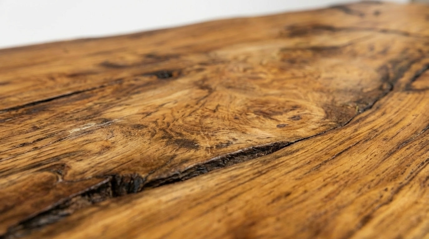 Stonewood Live-Edge Coffee Table – Raw Strength, Timeless Calm