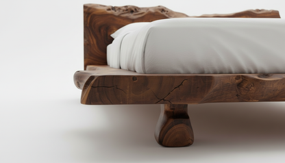 Terra Slab Bed – Grounded by Nature