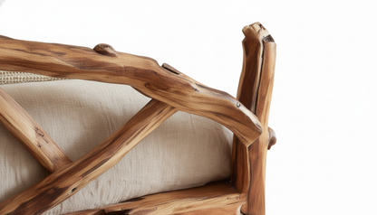 Woodland Embrace Bed – Handcrafted from Living Forms
