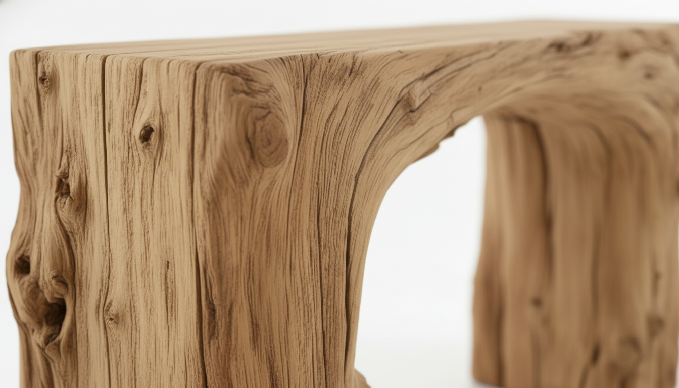 Hearthline Solid Wood Console Table – A Ritual of Calm and Form