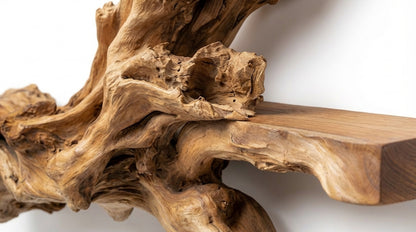 Branchflow Sculptural Wall Shelf — Nature Suspended in Stillness