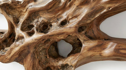 Rootveil Sculptural Wall Shelf — Nature Revealed, Not Refined