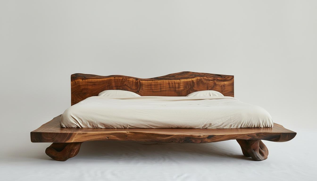 Earthbound Slab Bed – A Sleeping Monument
