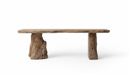 Rootline Live-Edge Console Table – Where Nature Stands Still