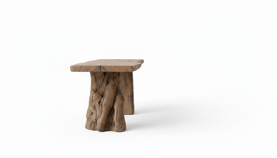 Rootline Live-Edge Console Table – Where Nature Stands Still