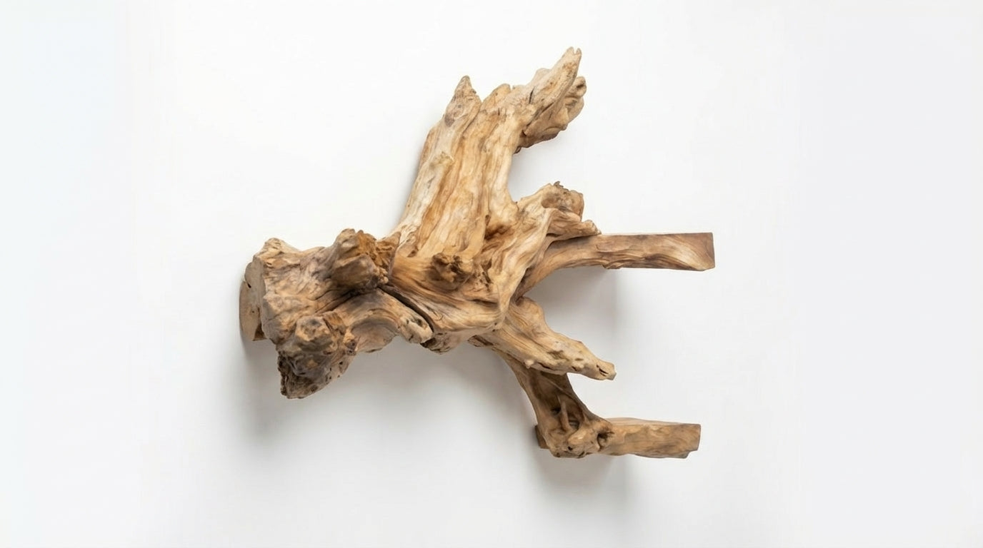 Branchflow Sculptural Wall Shelf — Nature Suspended in Stillness