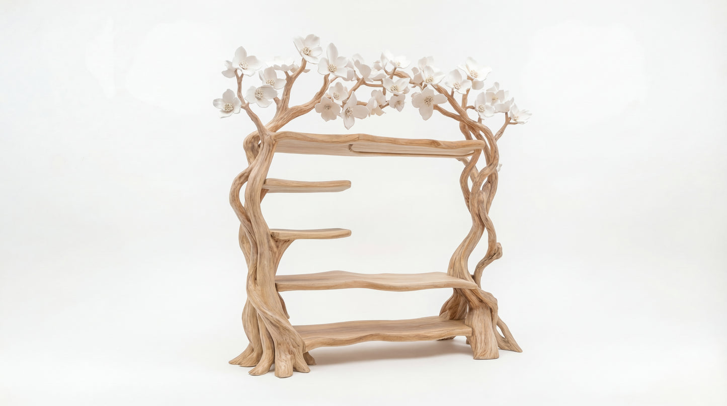 Blossom Canopy Wardrobe – Nature Sculpted into Living Storage