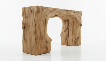 Hearthline Solid Wood Console Table – A Ritual of Calm and Form