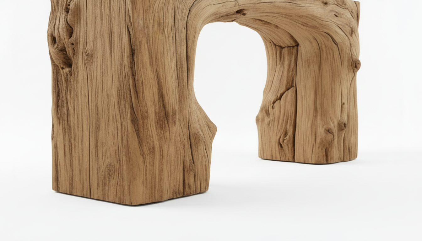Hearthline Solid Wood Console Table – A Ritual of Calm and Form