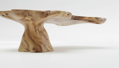 Driftcore Solid Wood Office Desk — Where Work Meets Stillness