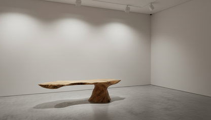 Driftcore Solid Wood Office Desk — Where Work Meets Stillness