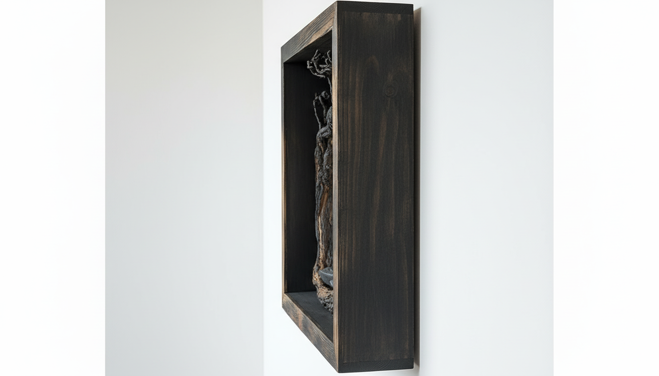 Ancestral Tree Portal – Sculptural Wooden Wall Art