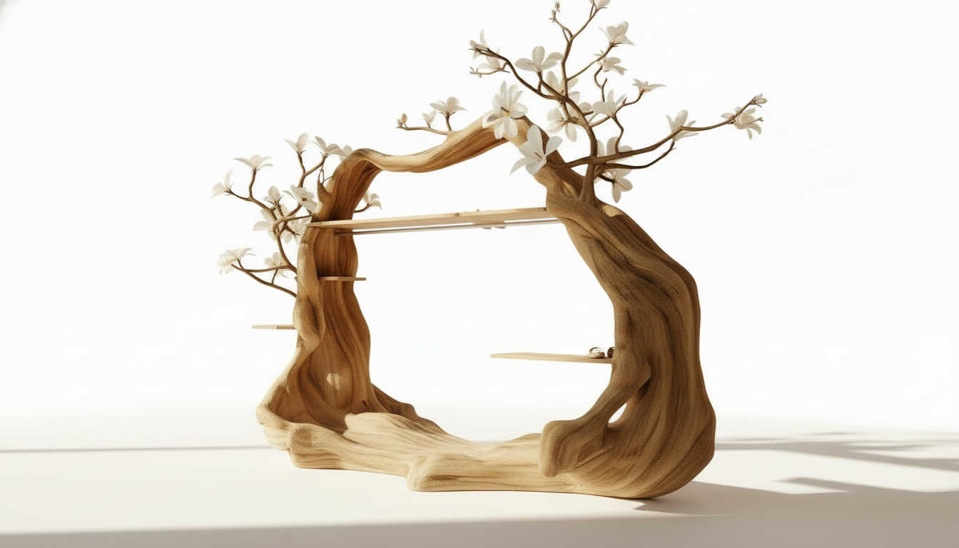 Blossom Arch Tree Wardrobe / Display Shelf
