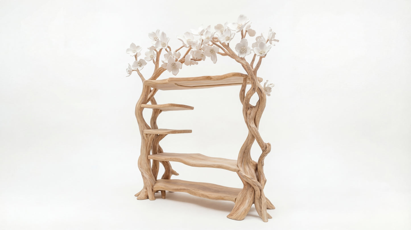 Blossom Canopy Wardrobe – Nature Sculpted into Living Storage