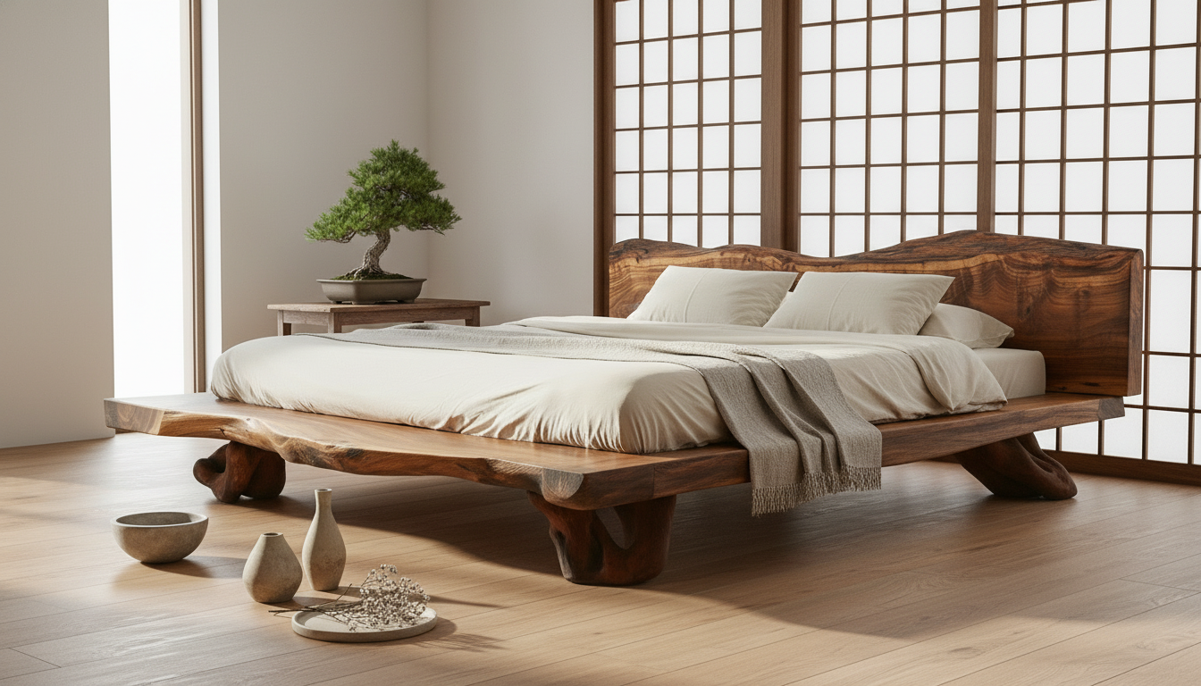 Earthbound Slab Bed – A Sleeping Monument