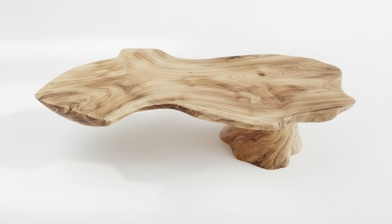 Driftcore Solid Wood Office Desk — Where Work Meets Stillness