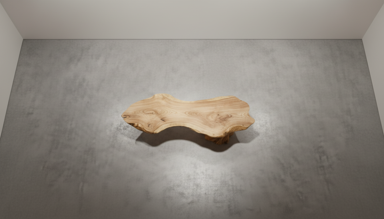 Driftcore Solid Wood Office Desk — Where Work Meets Stillness