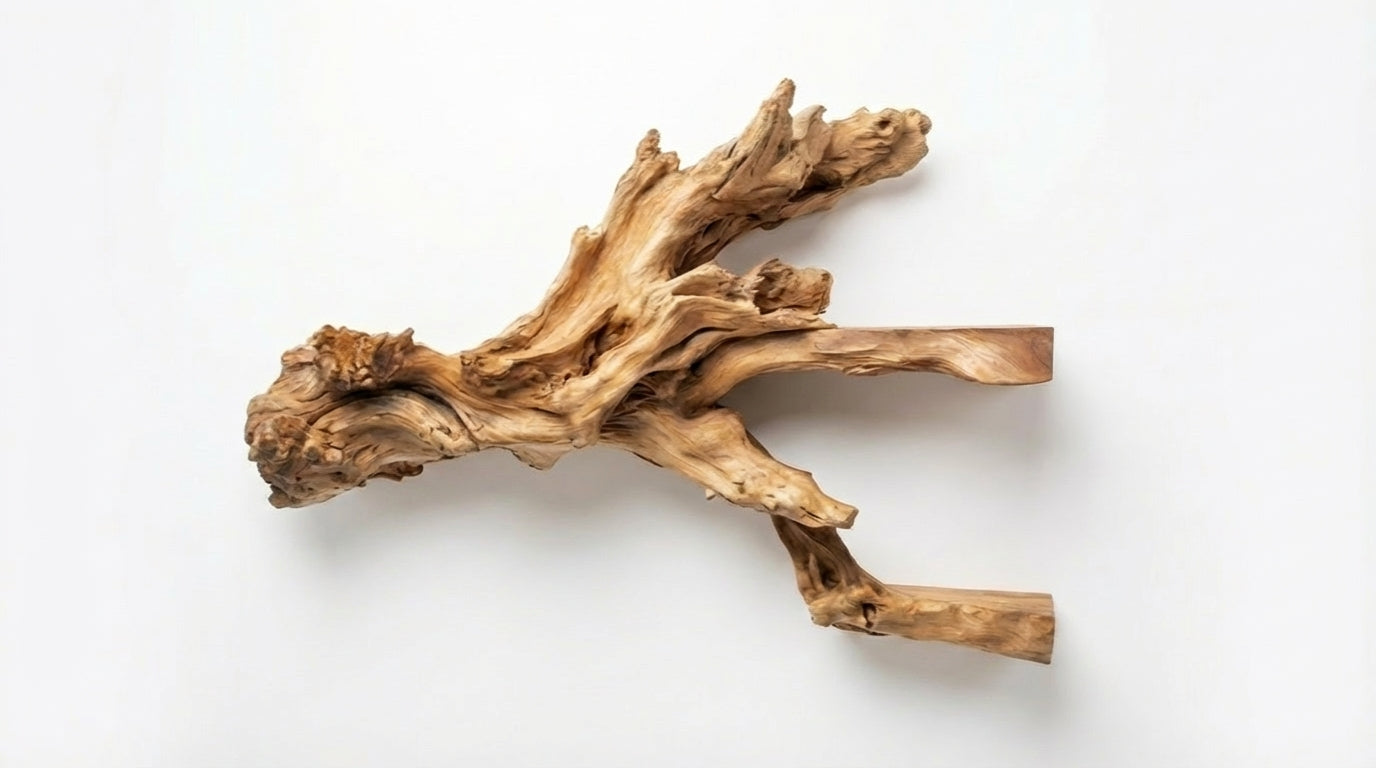 Branchflow Sculptural Wall Shelf — Nature Suspended in Stillness
