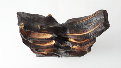 Emberwood Tree Bookshelf – Sculpted Light, Living Form