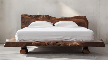Terra Slab Bed – Grounded by Nature