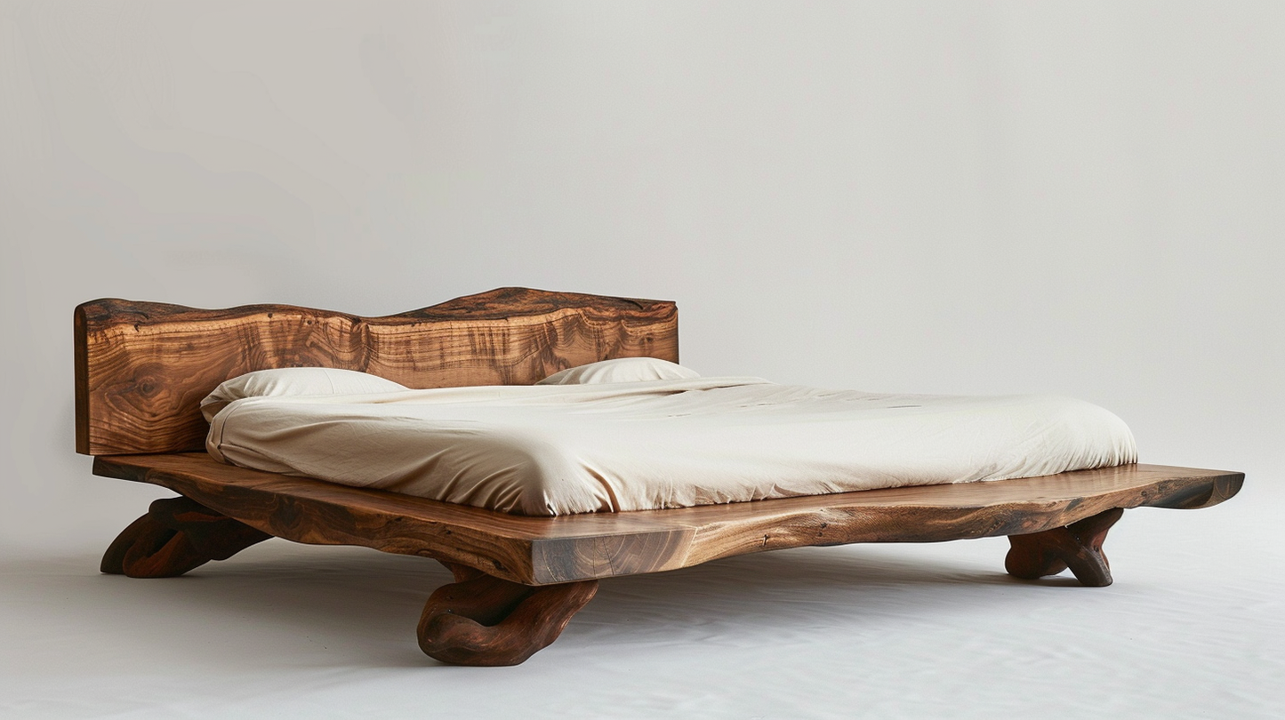 Earthbound Slab Bed – A Sleeping Monument